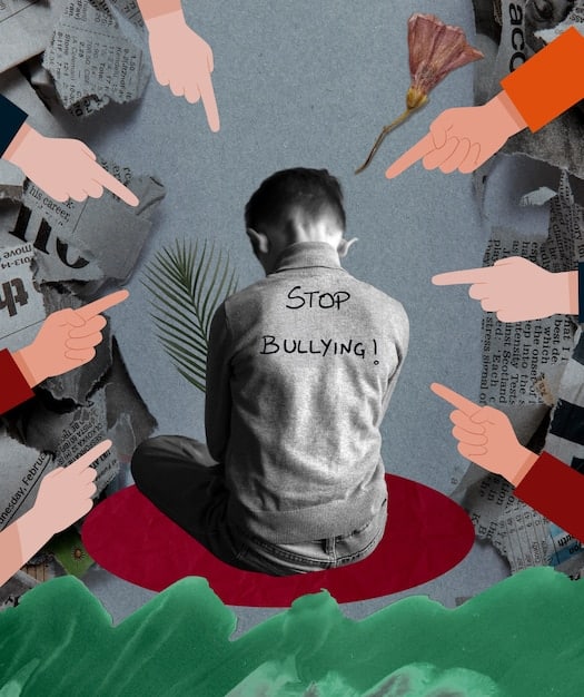 A collage of images from various Korean dramas known for tackling different social issues, each image representing a distinct problem such as bullying, poverty, or mental health.