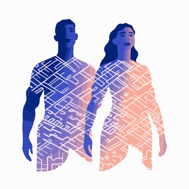A graphic illustrating a complex web of character relationships within a fictional Korean drama, using lines and labels to indicate connections and emotional ties.