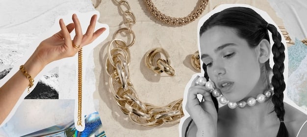 A collage of close-up shots featuring trendy accessories seen in Korean dramas. The collage includes chunky sneakers, statement jewelry (such as bold earrings and layered necklaces), designer handbags, and stylish sunglasses. The accessories are vibrant and eye-catching, reflecting the detail and influence of Korean drama fashion.