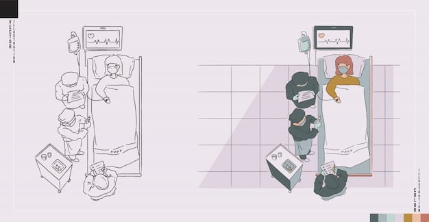 A storyboard sketch of a scene from a popular Korean drama, overlaid with financial graphs showing potential ROI.